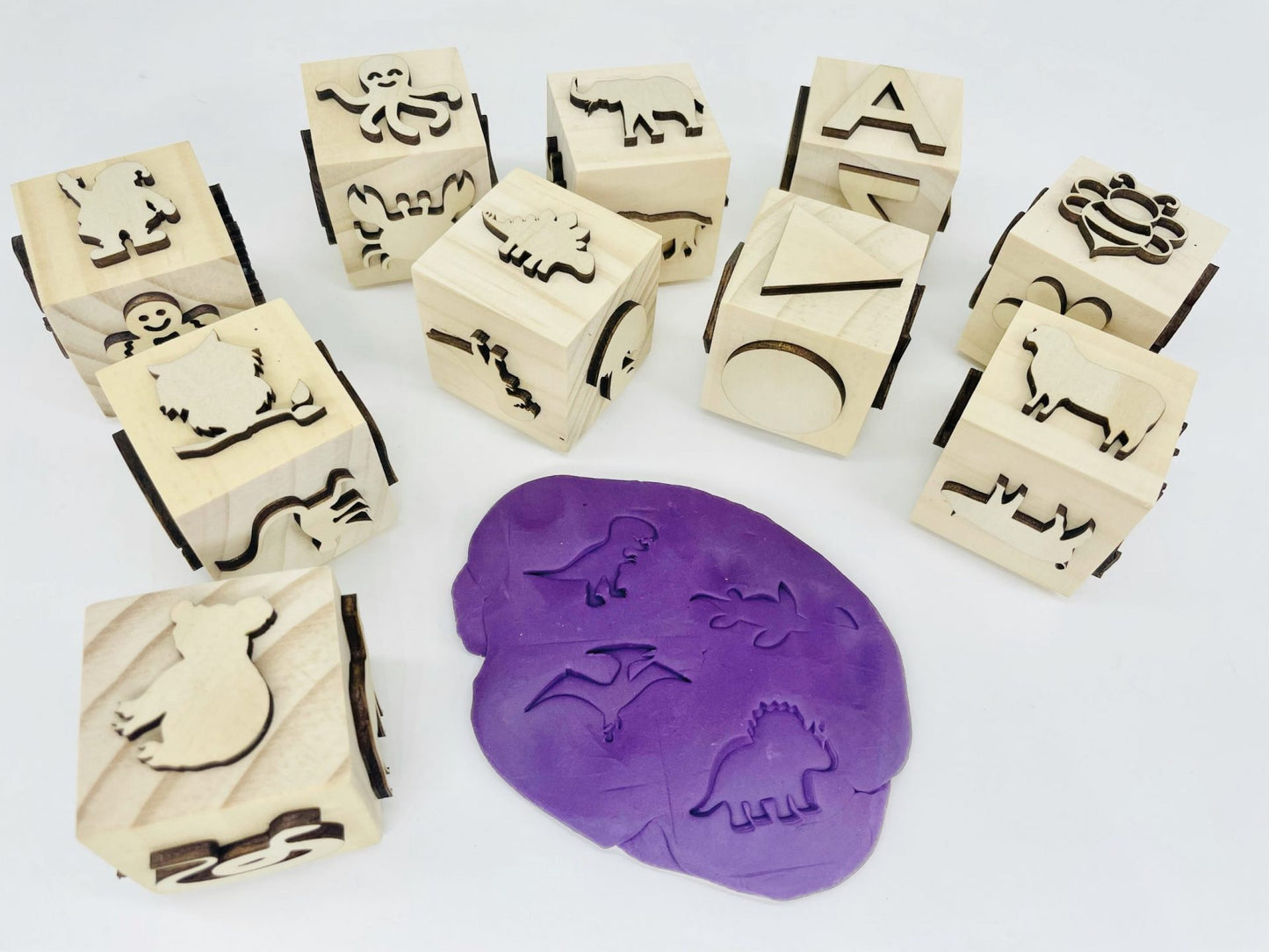 Wooden Stamp Blocks