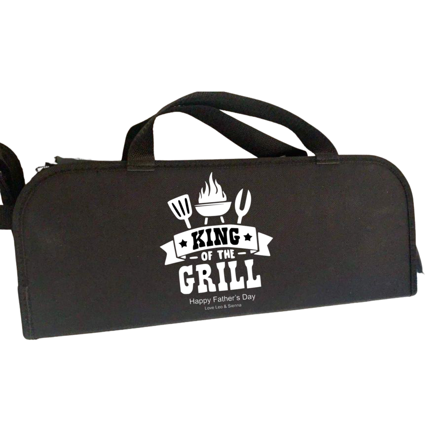 Personalised Stainless Steel BBQ Set