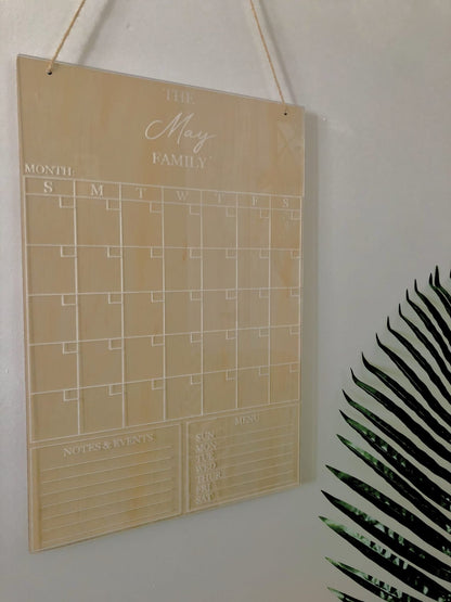 Family Calendar - Classic Design