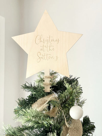 Christmas Tree Topper - Star