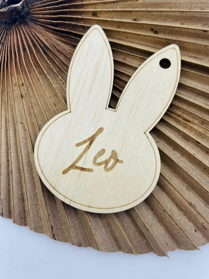 Easter Tag - Bunny Head