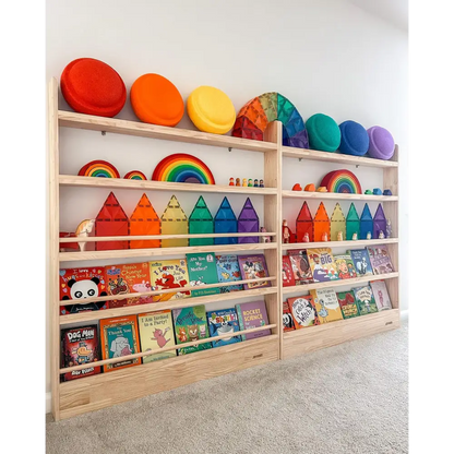 JOYKIDS Front Facing Bookshelf with 5 Tier - SolidWood - Timber Tinkers