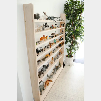 JOYKIDS Slim-Line Toy Shelf with 7-tier (Adjustable) - SolidWood - Timber Tinkers