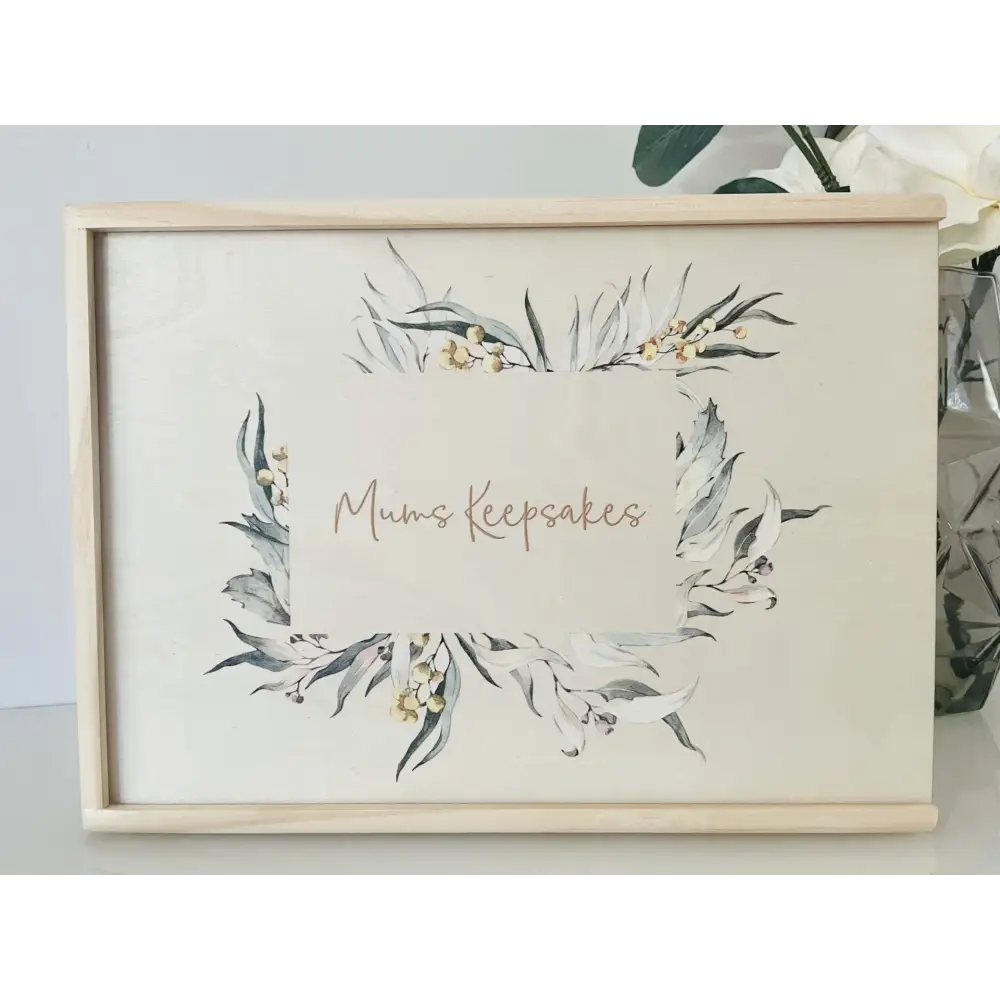 Keepsake Box - Australian Natives