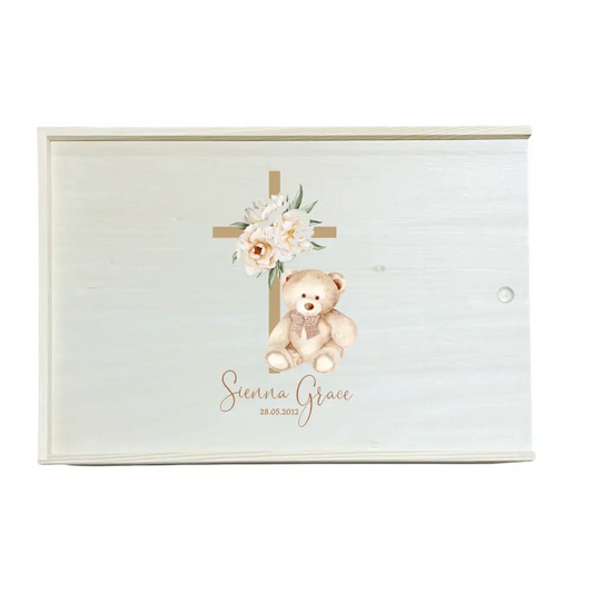 Keepsake Box - Bear Christening Box