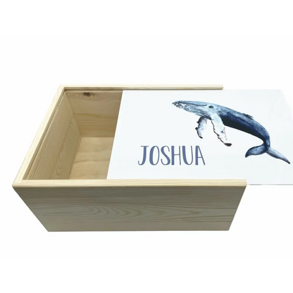 Keepsake Box - Whale - Timber Tinkers