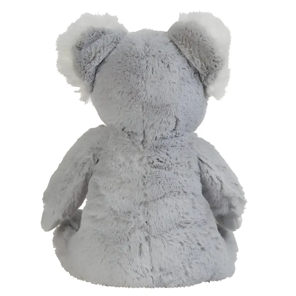 Koala Plush - Grey Floral Letter