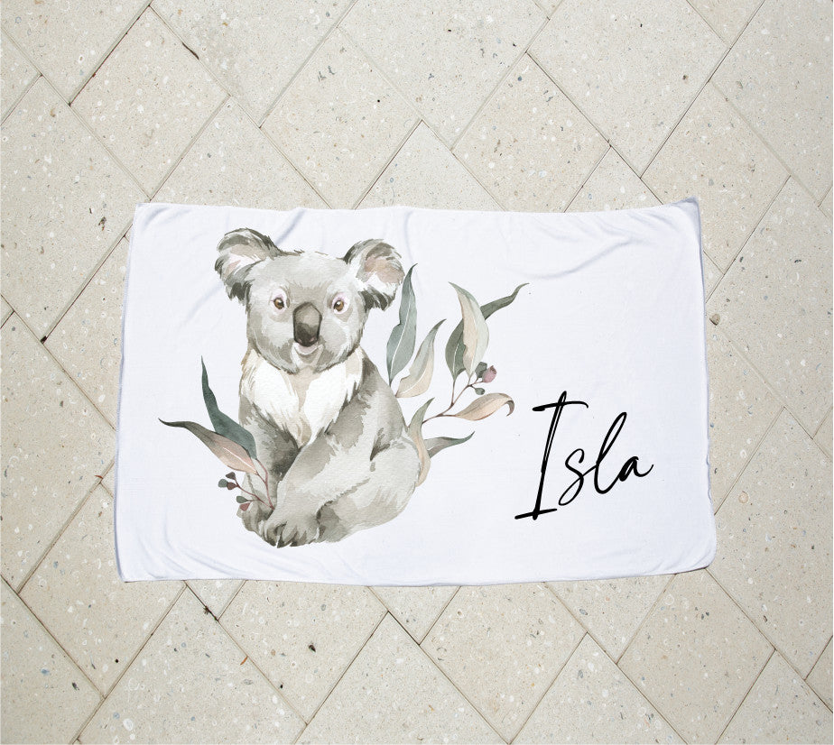 Personalised Kids Towel - Koala