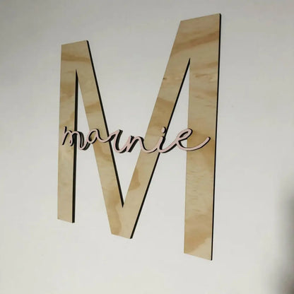 Large Letter Name - Timber Tinkers