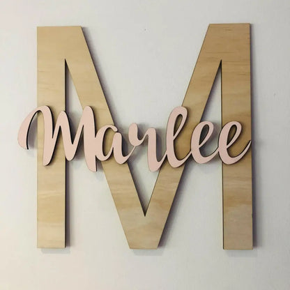 Large Letter Name - Timber Tinkers