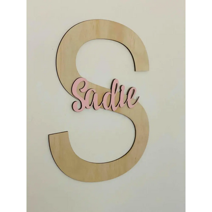 Large Letter Name - Timber Tinkers