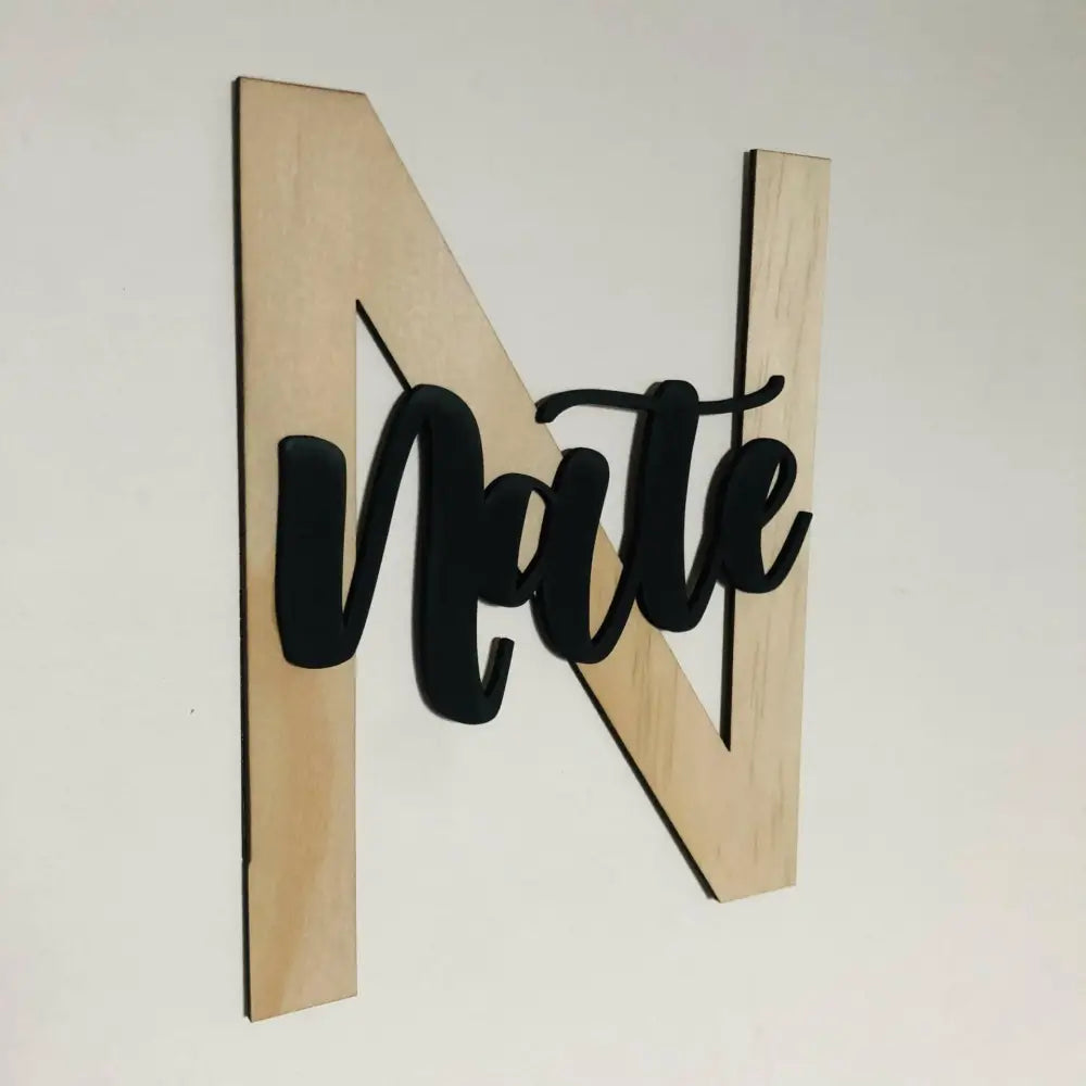 Large Letter Name - Timber Tinkers