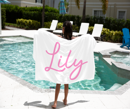 Personalised Kids Towel