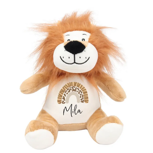 Lion Plush - Safari Rainbow