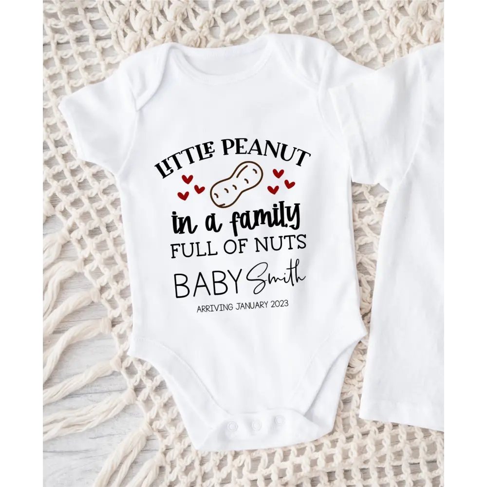 Little Peanut onesie