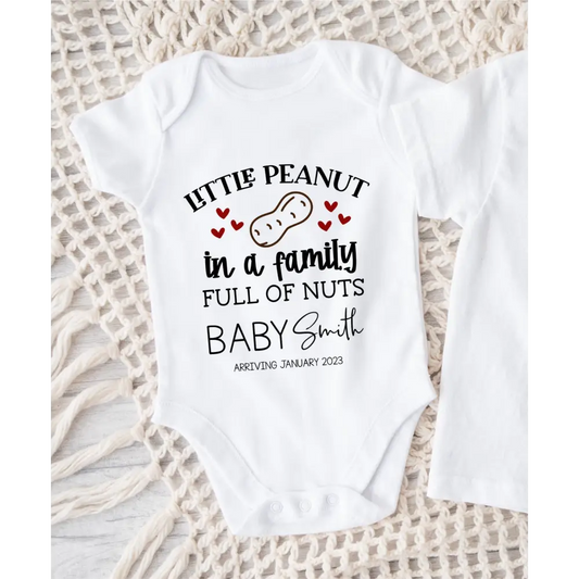 Little Peanut onesie - Timber Tinkers