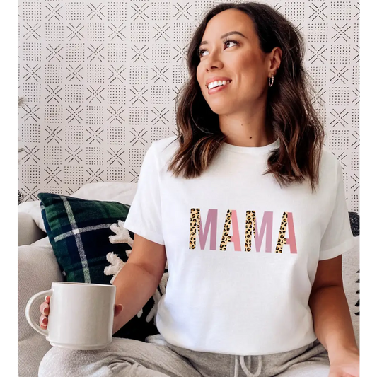 Mama Leopard T-Shirt - Timber Tinkers