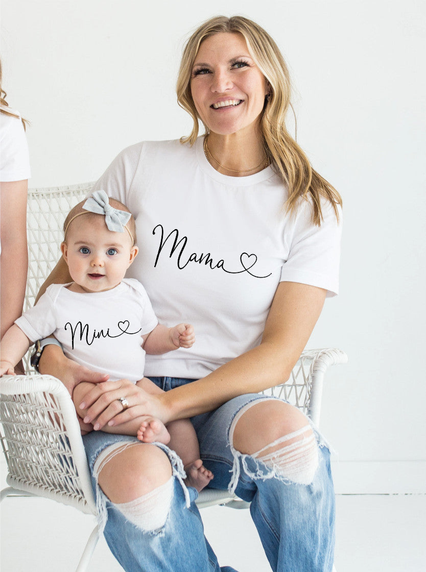 Mama + Mini Heart Set