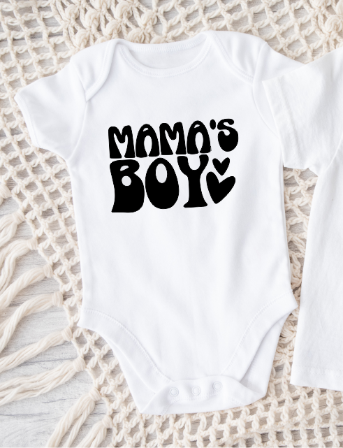 Mama's Boy Onesie/T-Shirt