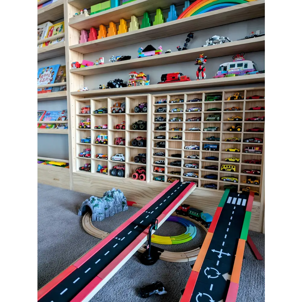 Matchbox & Hotwheel Display & Storage Unit- SolidPine - Timber Tinkers