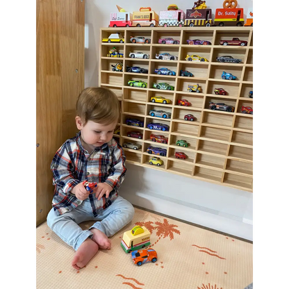 Matchbox & Hotwheel Display & Storage Unit- SolidPine - Timber Tinkers