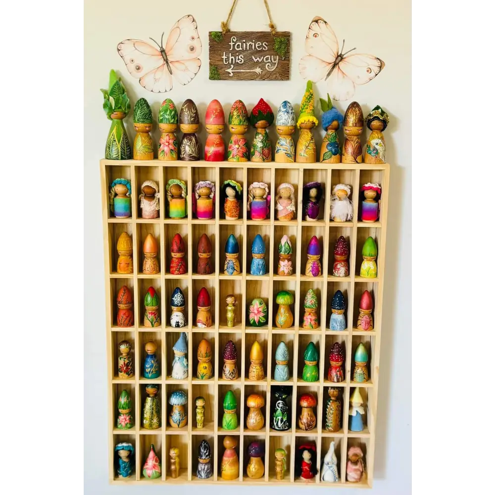 Matchbox & Hotwheel Display & Storage Unit- SolidPine - Timber Tinkers