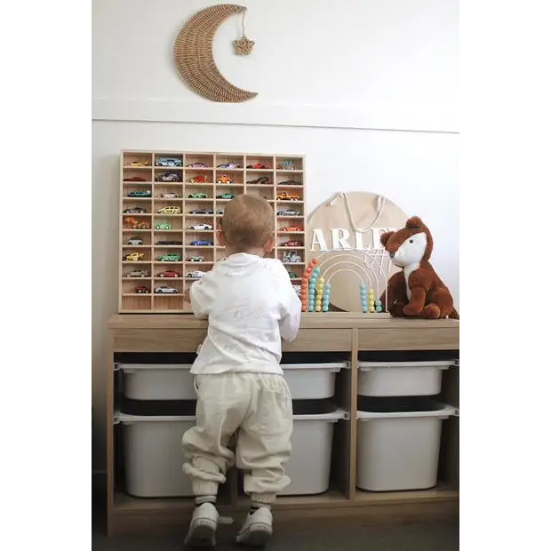 Matchbox & Hotwheel Display & Storage Unit- SolidPine - Timber Tinkers