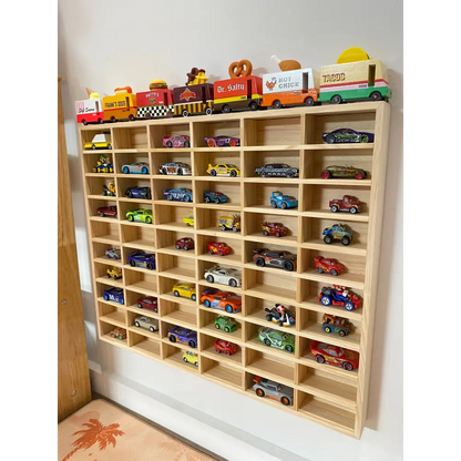Matchbox & Hotwheel Display & Storage Unit- SolidPine - Timber Tinkers