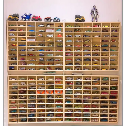 Matchbox & Hotwheel Display & Storage Unit- SolidPine - Timber Tinkers
