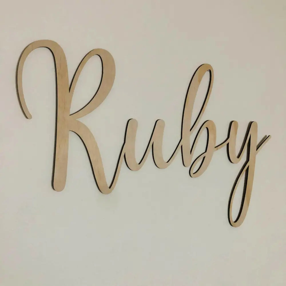 Medium Name Plaques (50cm Length) - Timber Tinkers