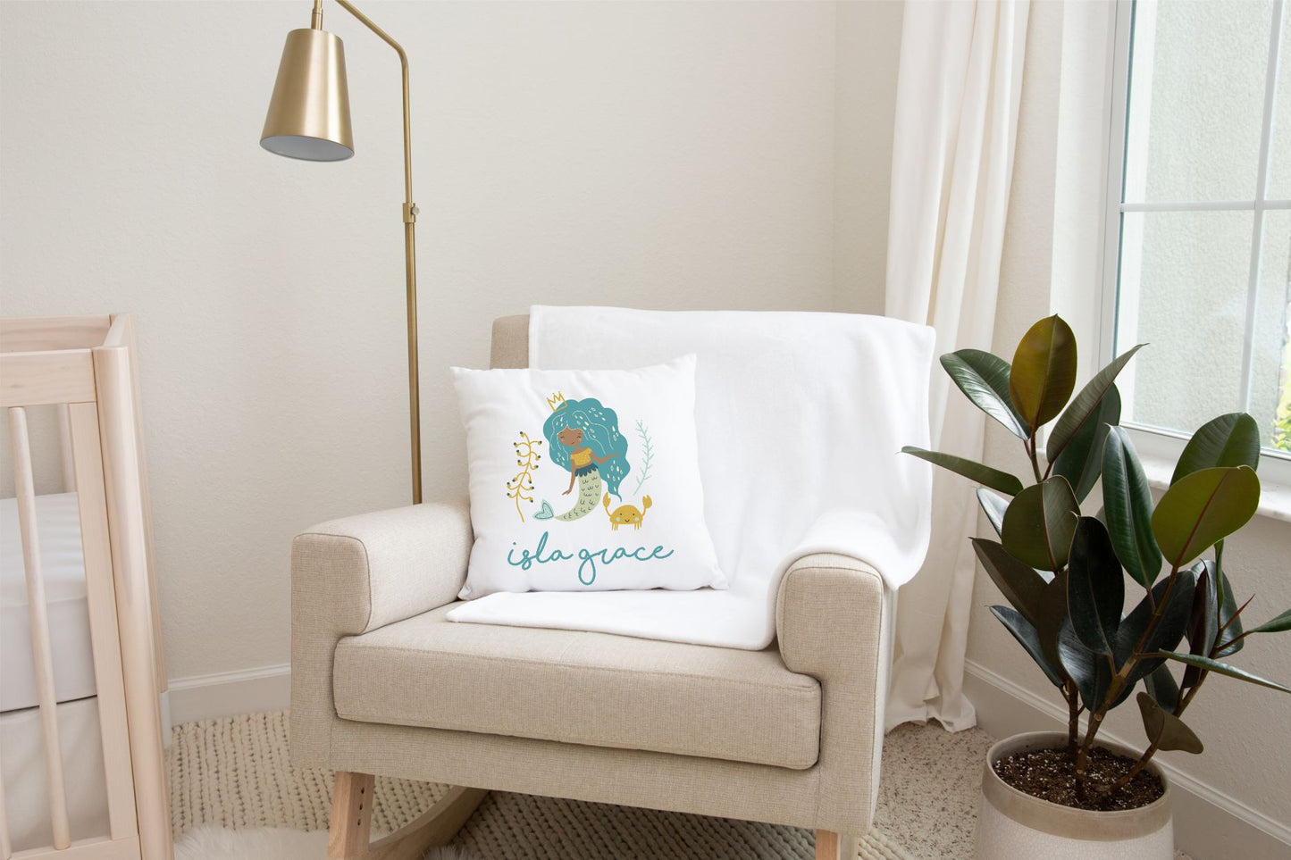 Personalised Pillowcase - Mermaid