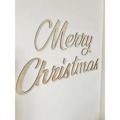 Merry Christmas Script - Timber Tinkers