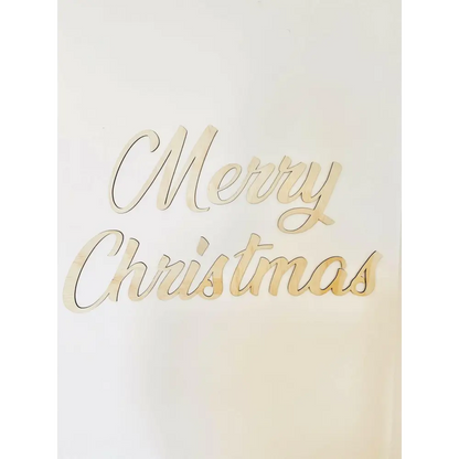 Merry Christmas Script - Timber Tinkers