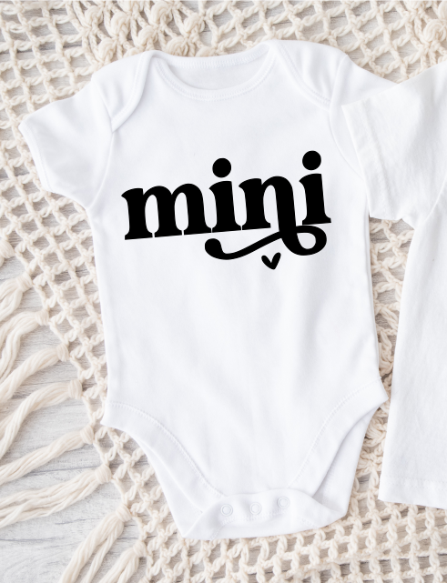 Mini Onesie - Size 6-12 Months