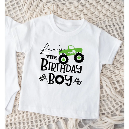 Monster Truck Birthday T-Shirt