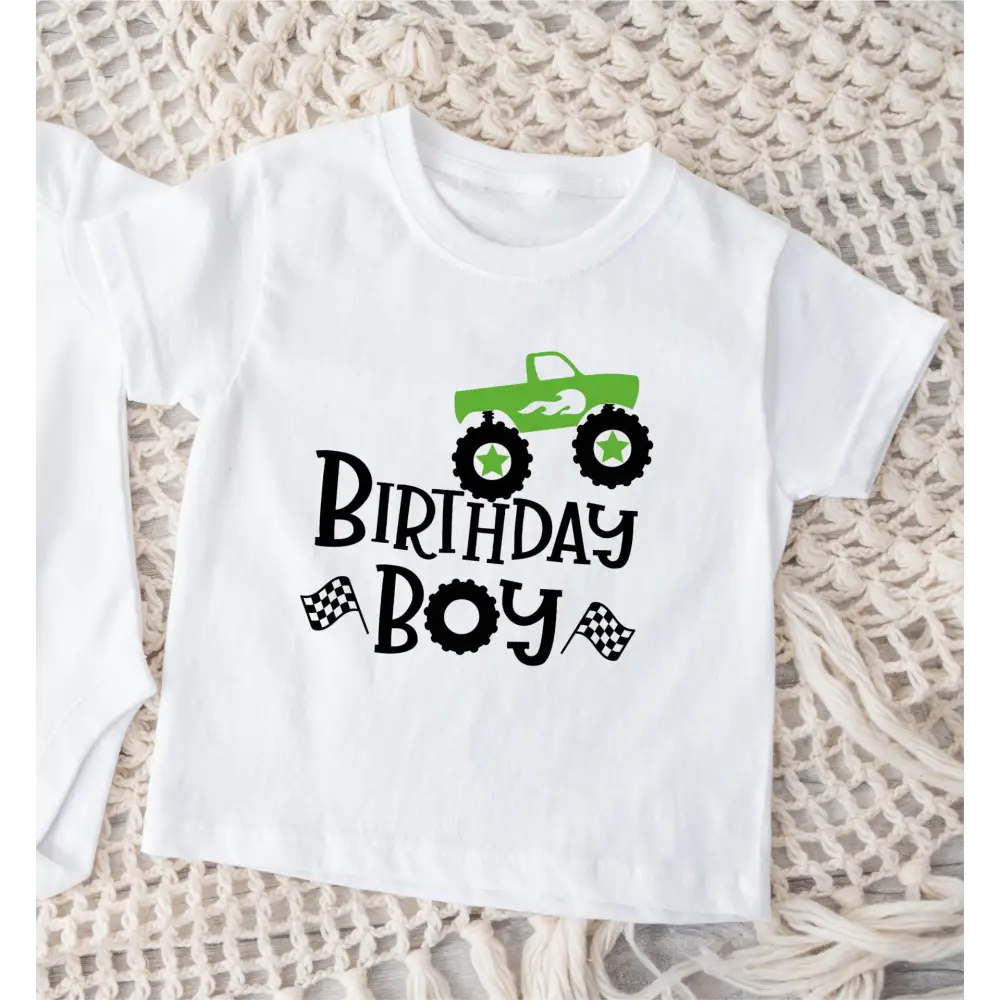 Monster Truck Birthday T-Shirt