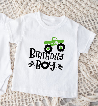 Monster Truck Birthday T-Shirt