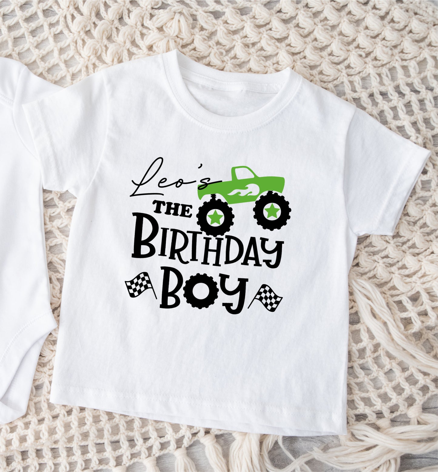 Monster Truck Birthday T-Shirt