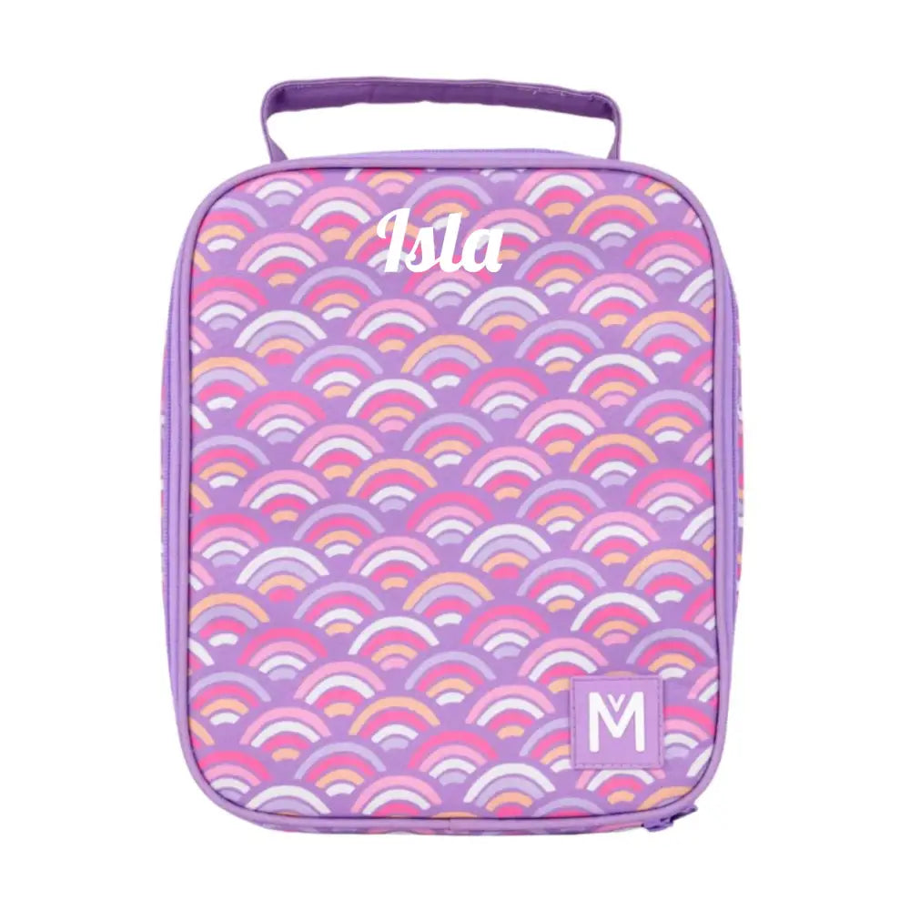 MontiiCo LARGE INSULATED LUNCH BAG - Rainbow - Timber Tinkers