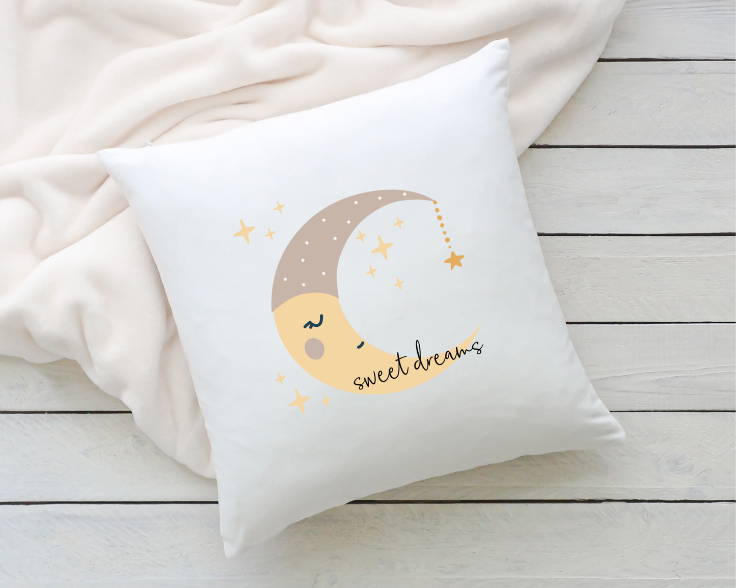 Personalised Pillowcase - Moon
