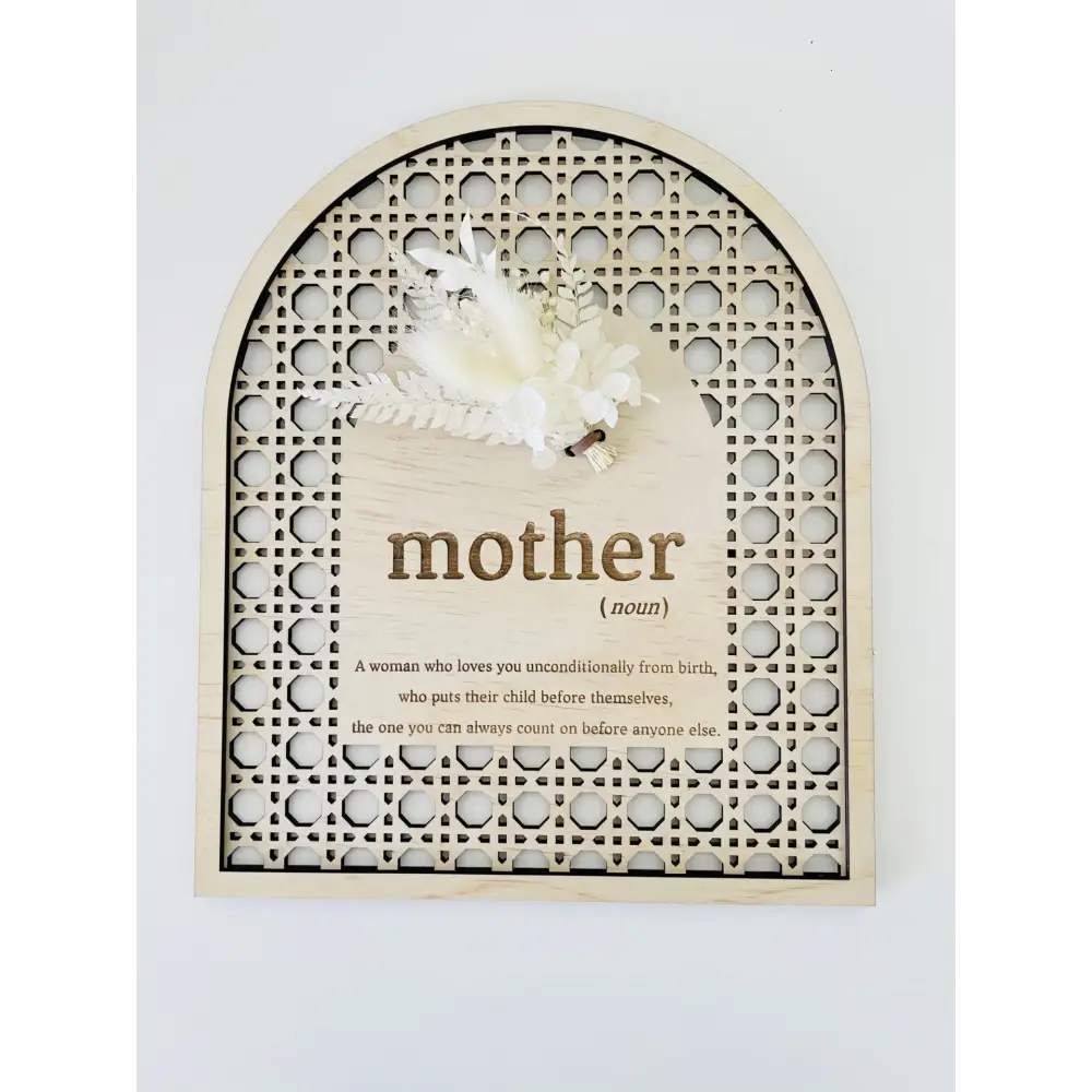 Mother's Day Rattan Floral Arch - Timber Tinkers