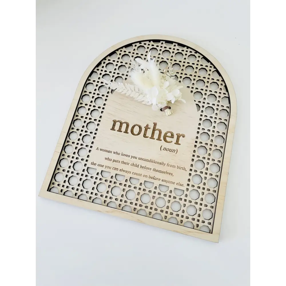 Mother's Day Rattan Floral Arch - Timber Tinkers