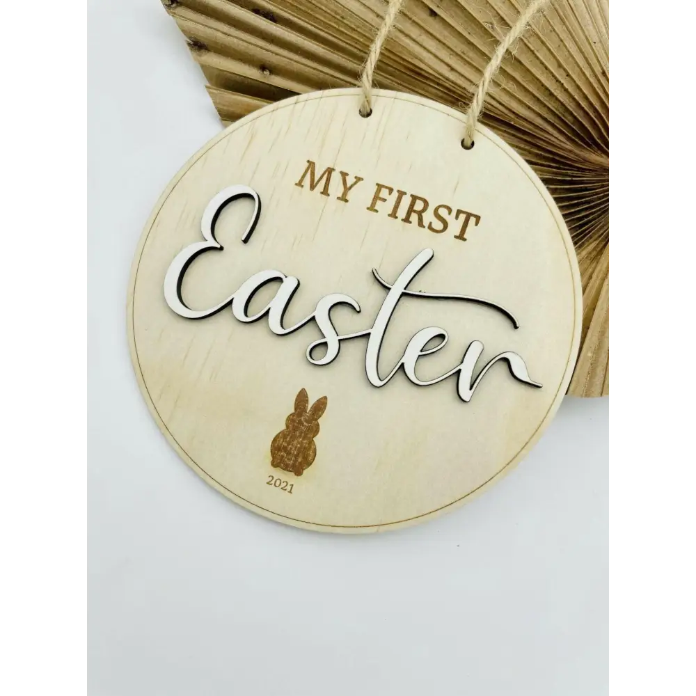 My First Easter Sign 2025