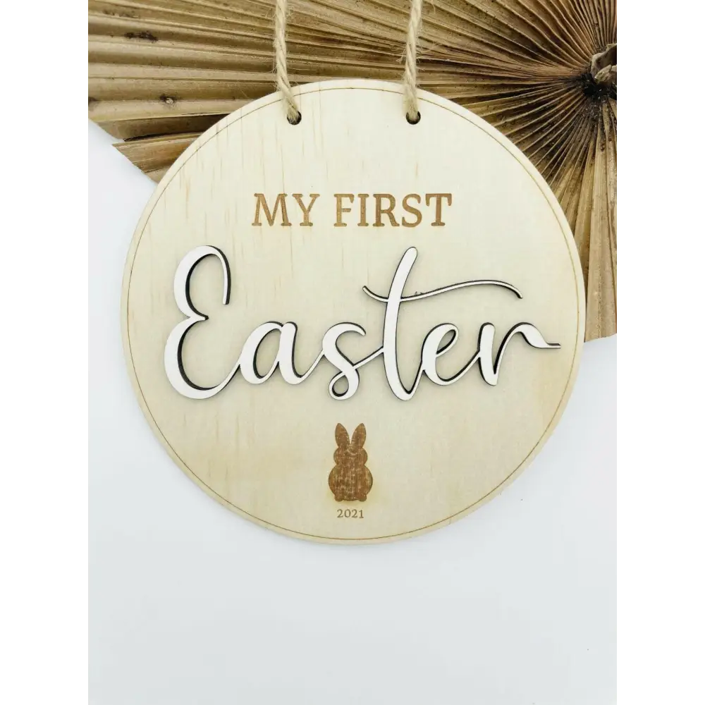 My First Easter Sign 2025