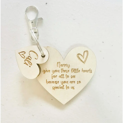 My Heart Key Chain - Timber Tinkers