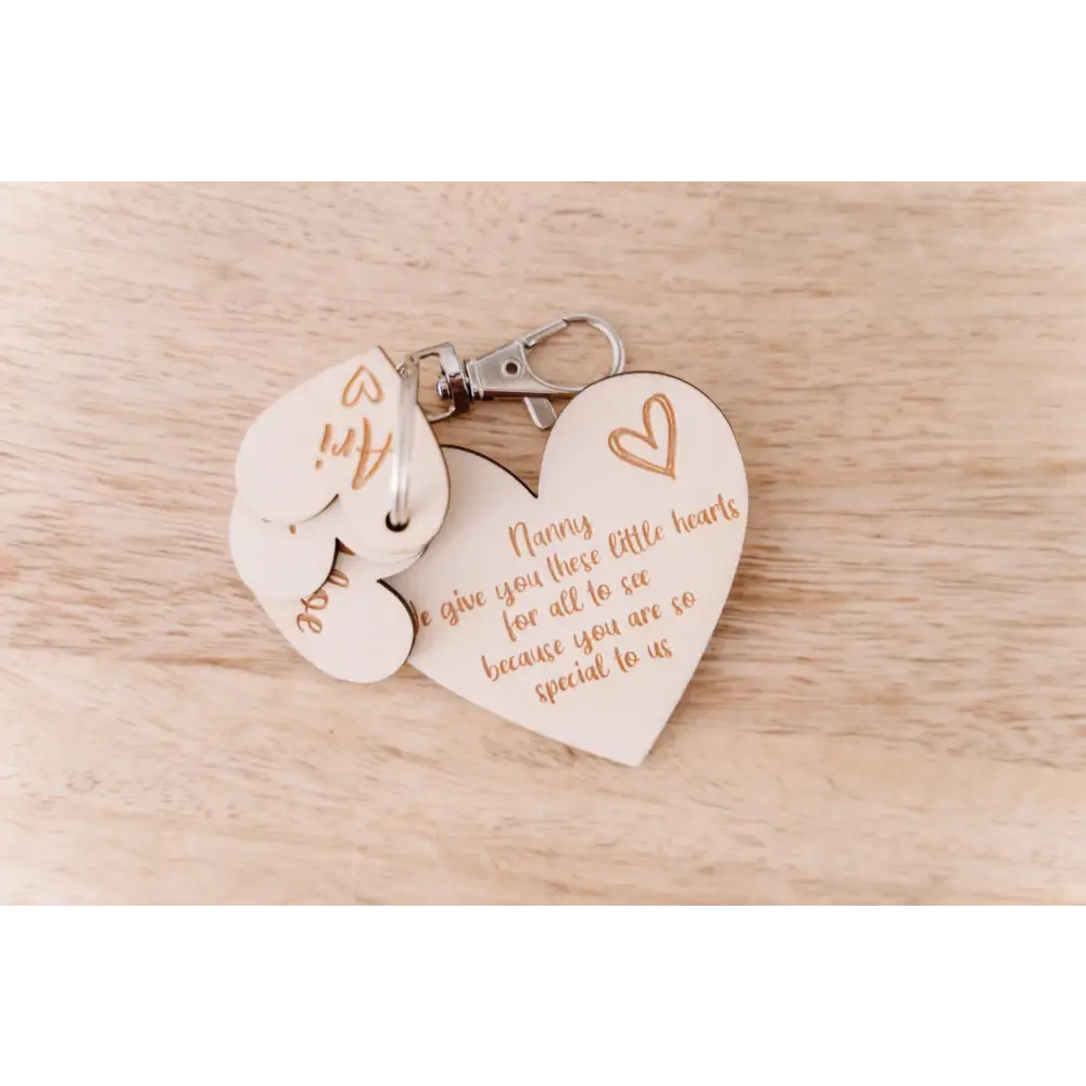 My Heart Key Chain - Timber Tinkers