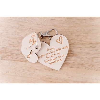 My Heart Key Chain - Timber Tinkers