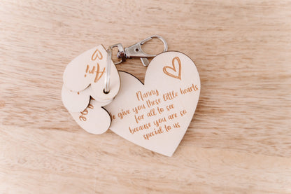 My Heart Key Chain - HEARTS ONLY