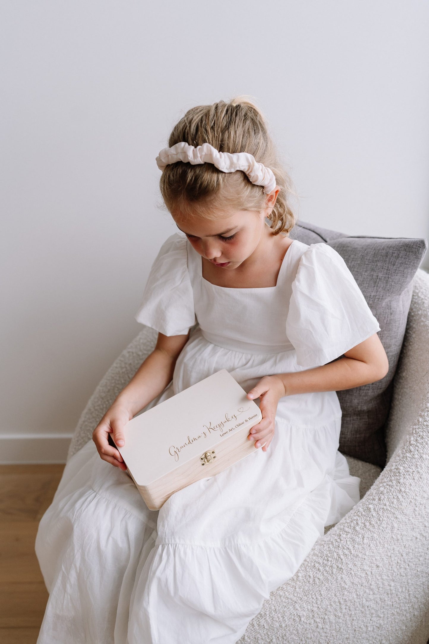 Personalised Wooden Keepsake Box  - Heart