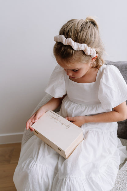 Personalised Wooden Keepsake Box  - Heart